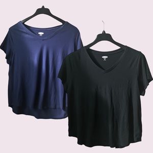 Old Navy Every-Wear Short Sleeve V-Necks